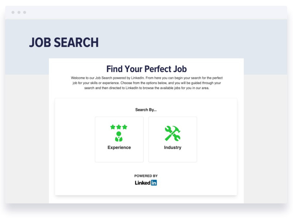 EDsuite Job Search tool